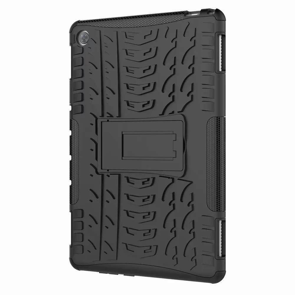 Ốp cho samsung galaxy tab s5e 10.5 t720/t725 mặt sau pc chống trầy + bảo vệ bên trong tpu chống sốc + giá đỡ gập được
