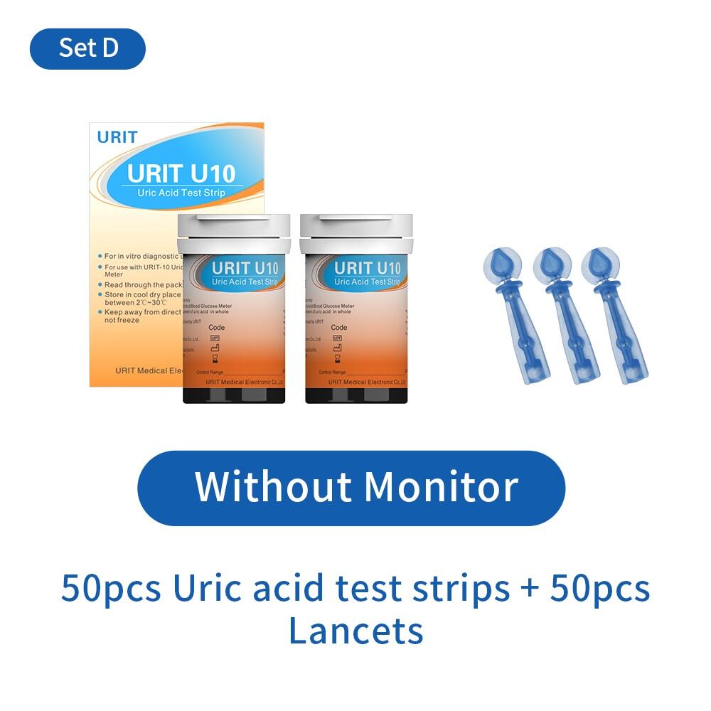 Urit 25 50 100pcs urit U10 G25 que kiểm tra đường huyết acid uric và