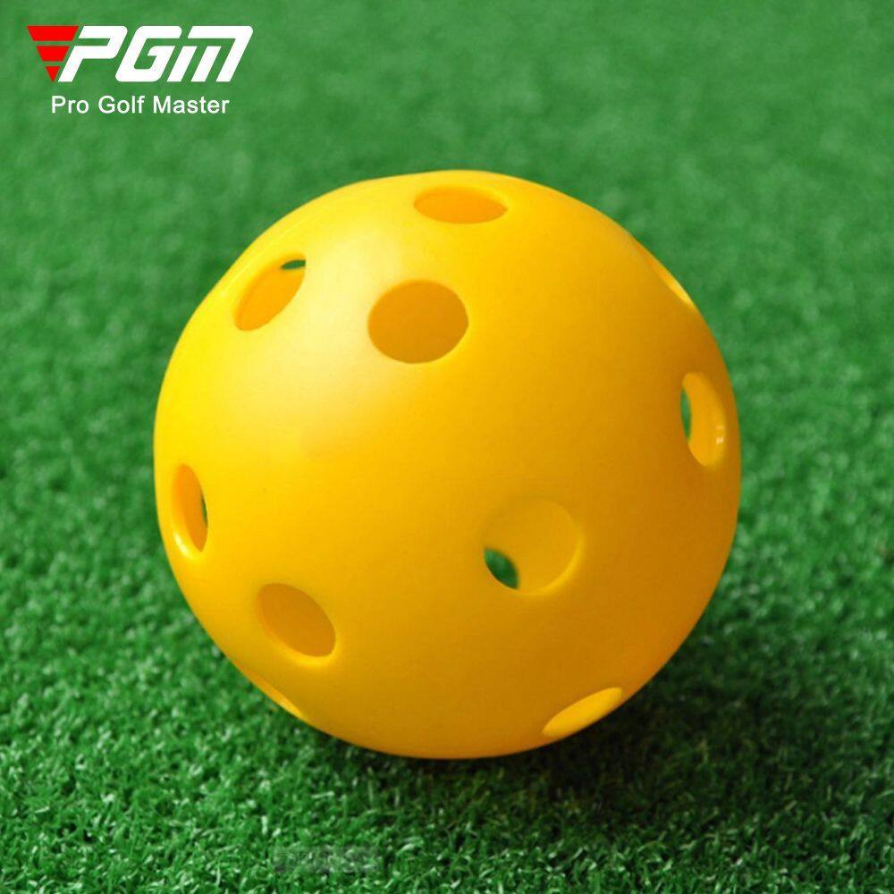 Pgm 20 cái bóng tập golf trong nhà rỗng bóng tập swing putting siêu nhẹ màu vàng trắng màu ngẫu nhiên nhà máy bán buôn q009