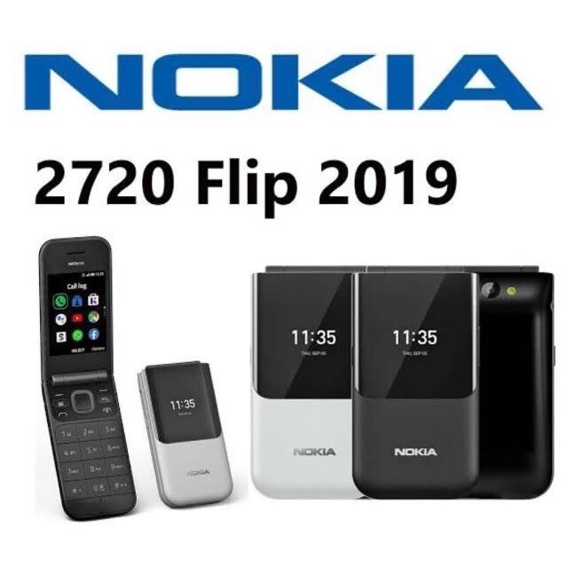 Điện Thoại Di Động Lật Chính Hãng, Phiên Bản 2G Dành Cho Nokia 2720