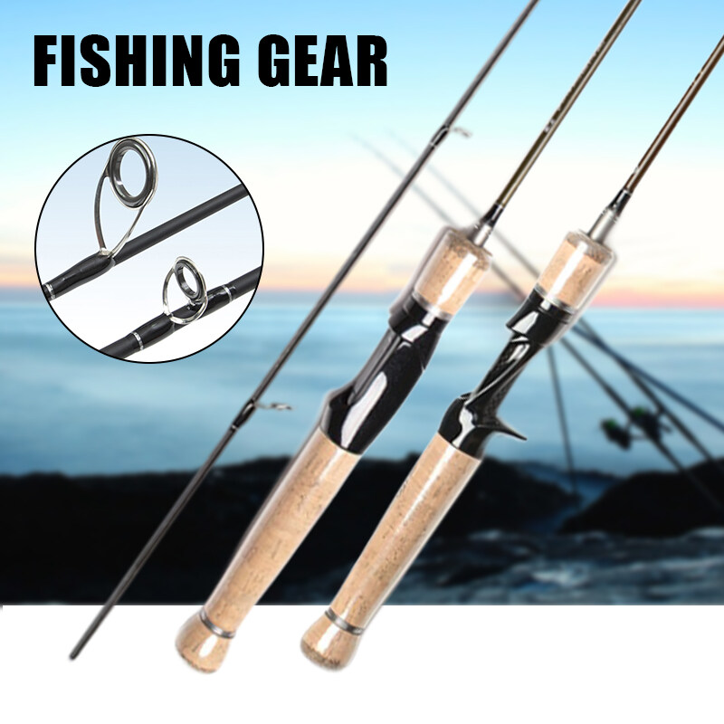 Details about   Baitcasting Fishing Rods and Reel Combo 1.8M 2.4M  Spinning Cork Wood Handle USA 