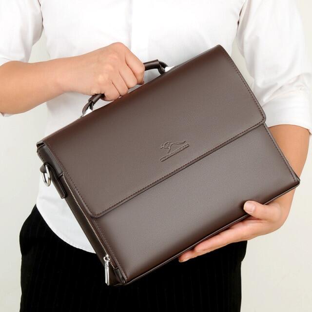 Men s Briefcase Handbag Men s leather tote bag Business Laptop Casual Man