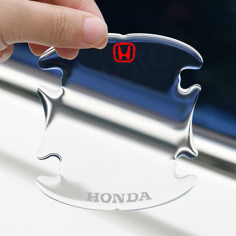 8 miếng dán bảo vệ chống trầy xước, cho tay nắm cửa xe honda miếng dán tay nắm cửa xe ô tô miếng dán bảo vệ tpu thông dụng miếng dán cửa xe ô tô chống xước cho honda bát bảo vệ cửa tay cầm màng bảo vệ dải chống va chạm