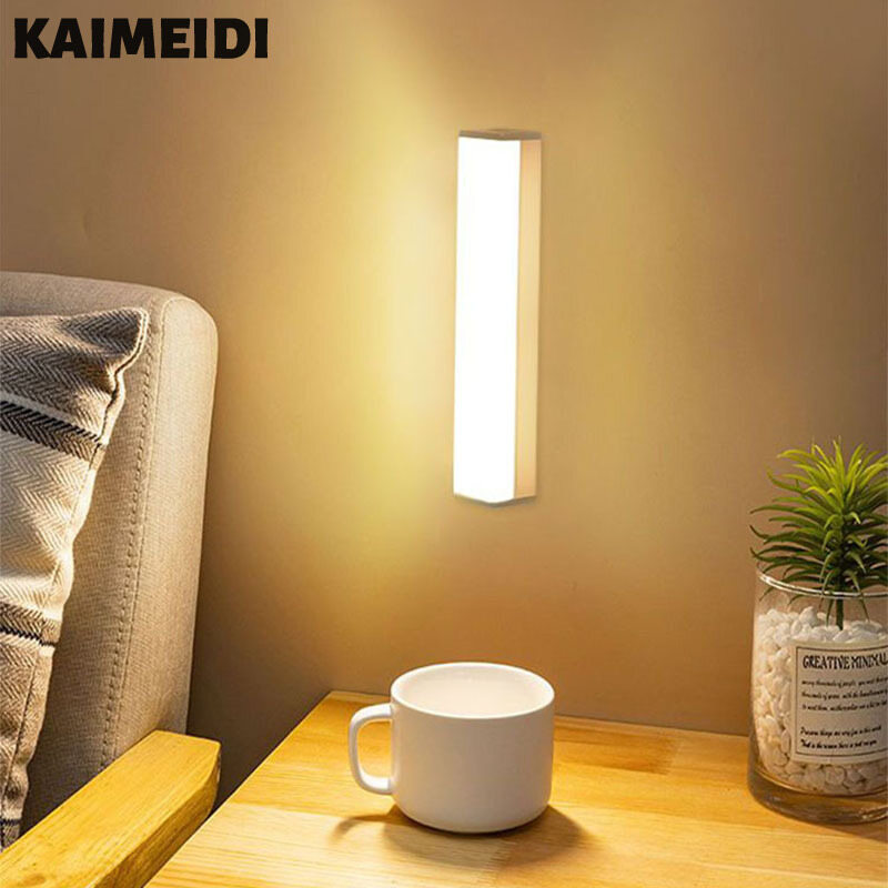 Kaimeidi đèn ngủ nhỏ cảm ứng led hoàn toàn tự động đèn ngủ cạnh giường đèn đi bộ cho người ngoài hành lang đèn nhà vệ sinh không cắm điện