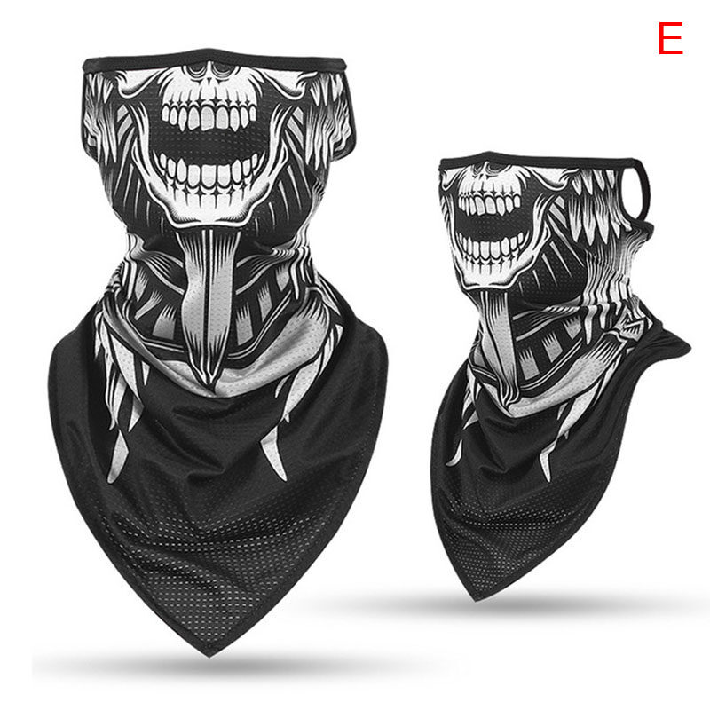 Jay outdoor Face GUARD ผ้าไหม earloop Balaclava ผ้าพันคอคอ Headwear Bandana Skull