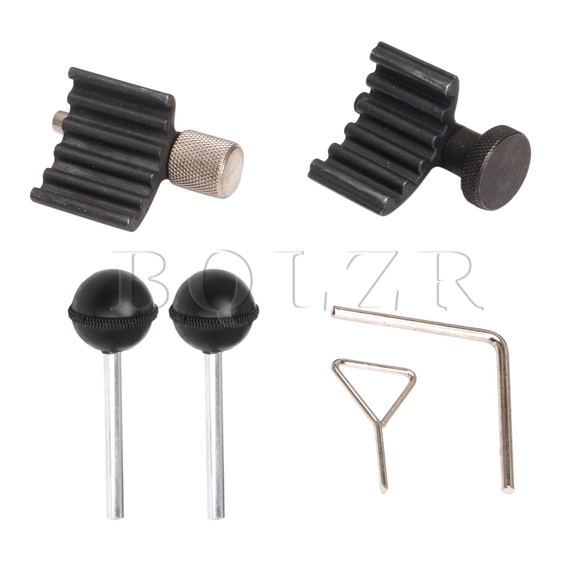Diesel Engine Timing Belt Tools for Car Diesel Engine Set of 6 Black of Silver