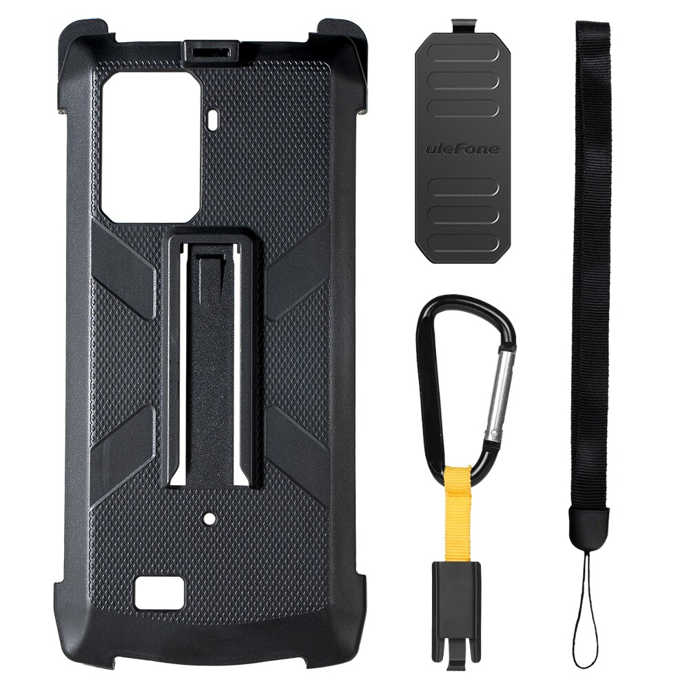 Ốp bảo vệ tpu + pc đa năng cho ulefone armor 13, có kẹp lưng & móc treo