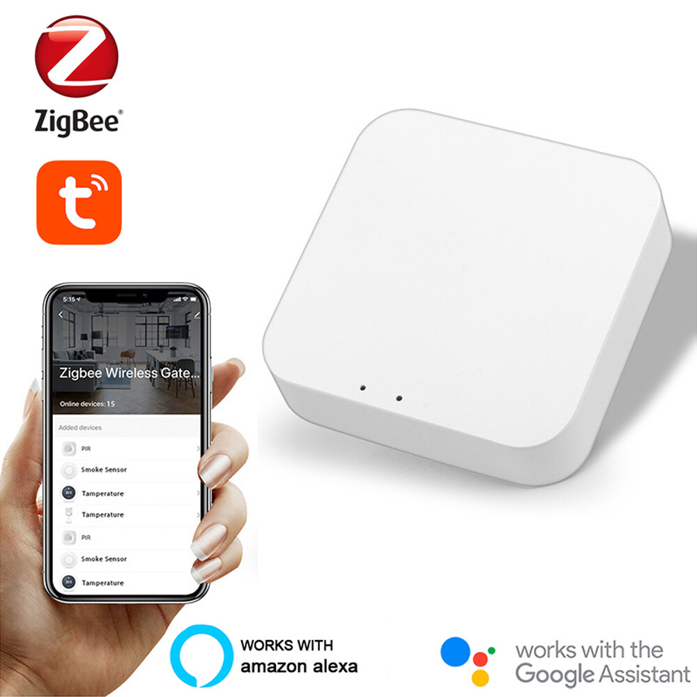 Tuya ZigBee3.0 Thiết Bị Đa Năng Cuộc Sống Gia Đình Thông Minh Cổng Không Dây Thông Minh, Liên Kết Điều Khiển Trung Tâm Tương Thích Với Alexa Google Home