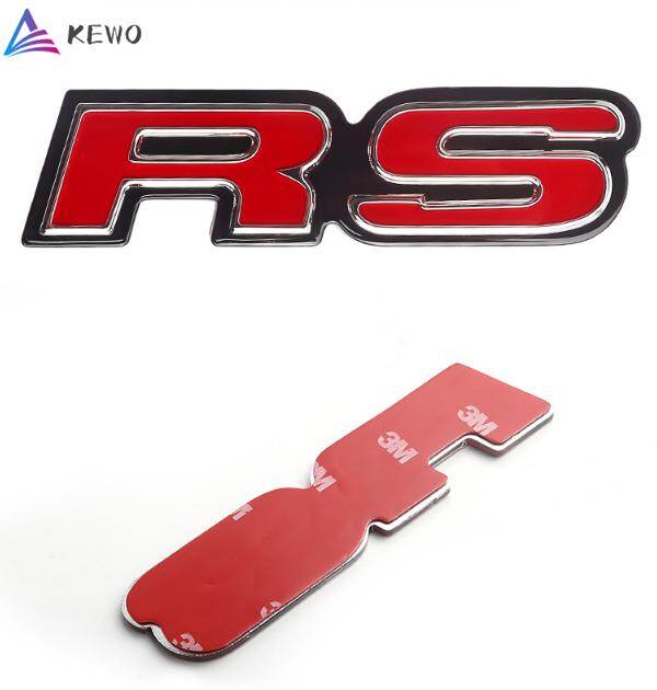 Honda RS logo xe hơi 10 Gen Accord Civic truyền cảm hứng phù hợp với CURV vương miện đường Sticker Đỏ sửa đổi