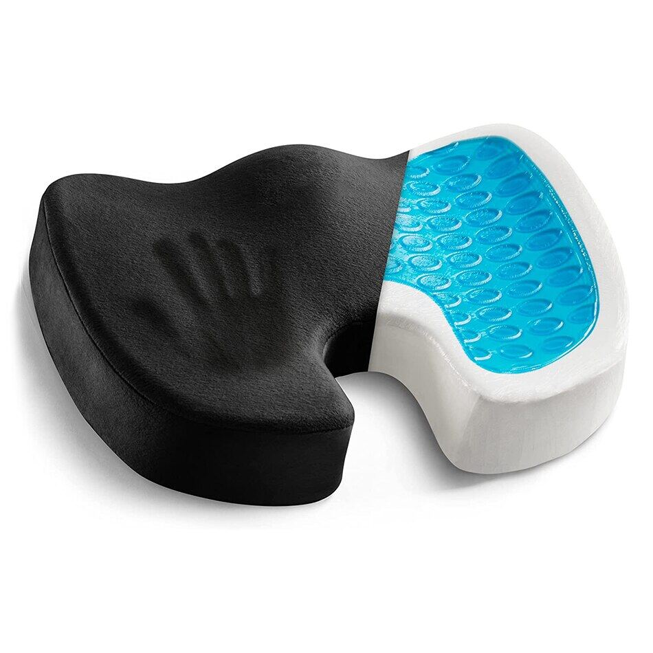 Gel Memory Foam U-Shaped Seat Cushion Massage Car Office Chair For Long