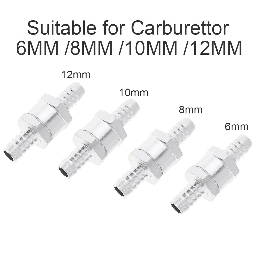 6mm /8mm /10mm /12mm One Way Air Fuel Oil Check Valve for Fuel / Water / Marine