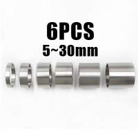 Tito Xe Đạp Hợp kim Titan máy giặt khung đầu ống phía trước ngã ba tay lái Chiều cao nâng spacer5/10/15/20/25/30mm phụ kiện xe đạp