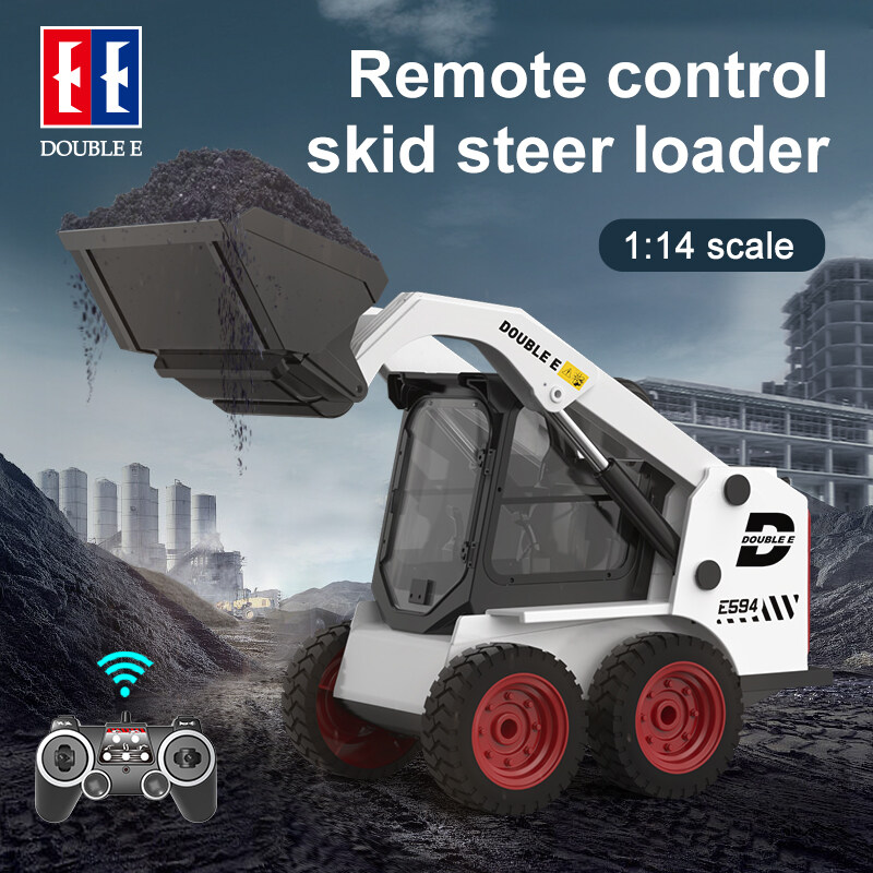 CONUSEA 1 14 Remote control slip loader toy car Double E E594 Birthday