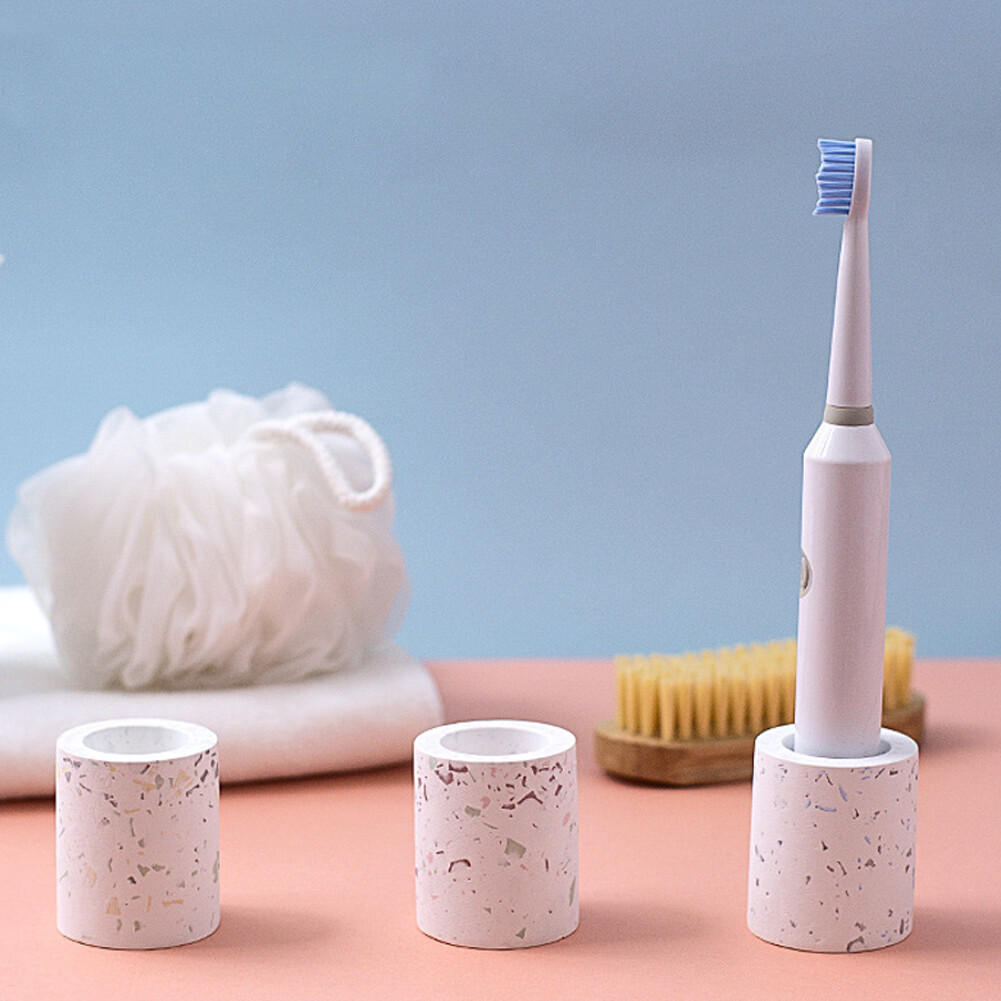 Beautybigbang diatomite giá để bàn chải đánh răng giá đứng kem đánh răng phụ kiện phòng tắm giá để bàn chải đánh răng điện tắm nhanh khô