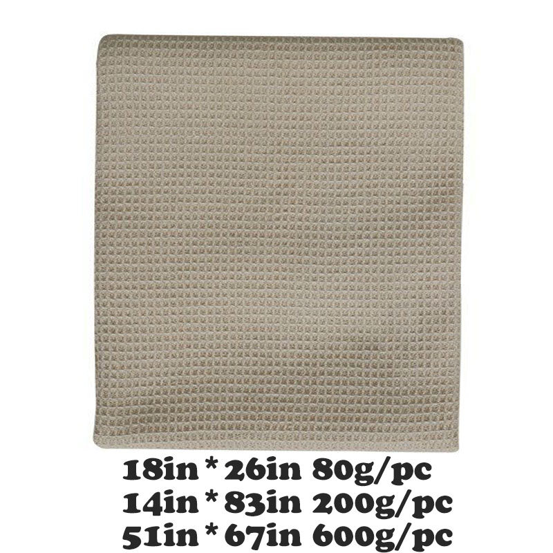 Waffle Tea Towel, Placemats, Table Cloth, Kitchen Apron, Heat Insulation Towel, Dishes Wash Cloth, Kitchen Towel - 2