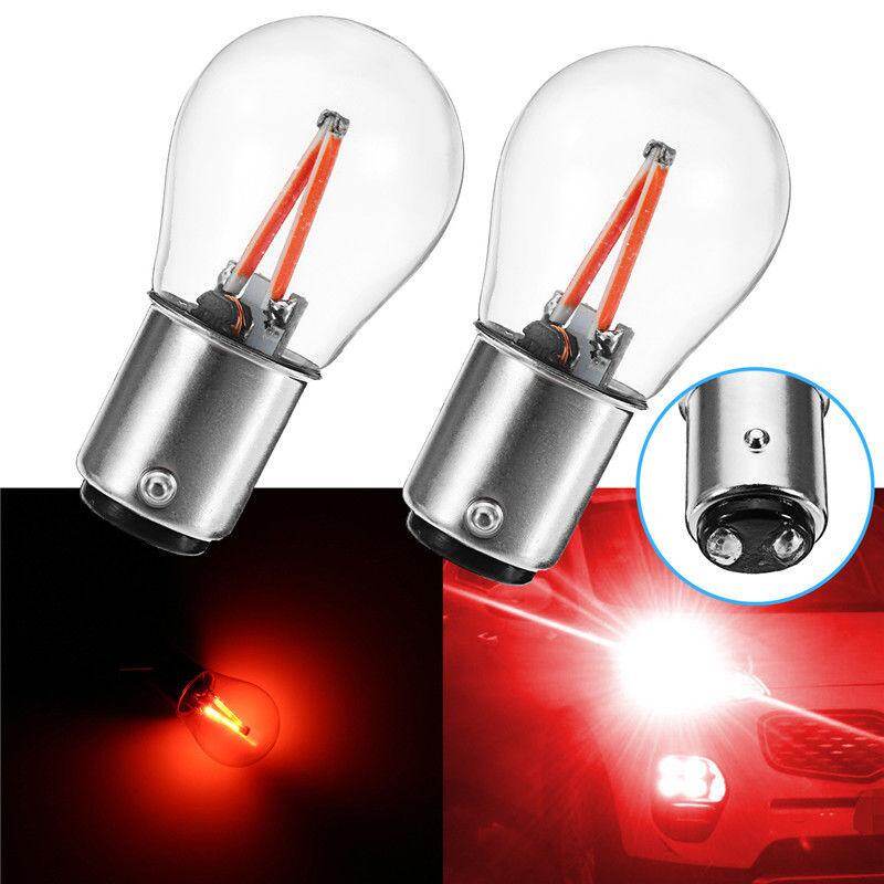 Chất Lượng Cao 2 Cái 12V LED Bulb Xếp Tín Hiệu Rẽ Đèn Phanh Đèn Đỏ Bóng Đèn 1157 BAY15D