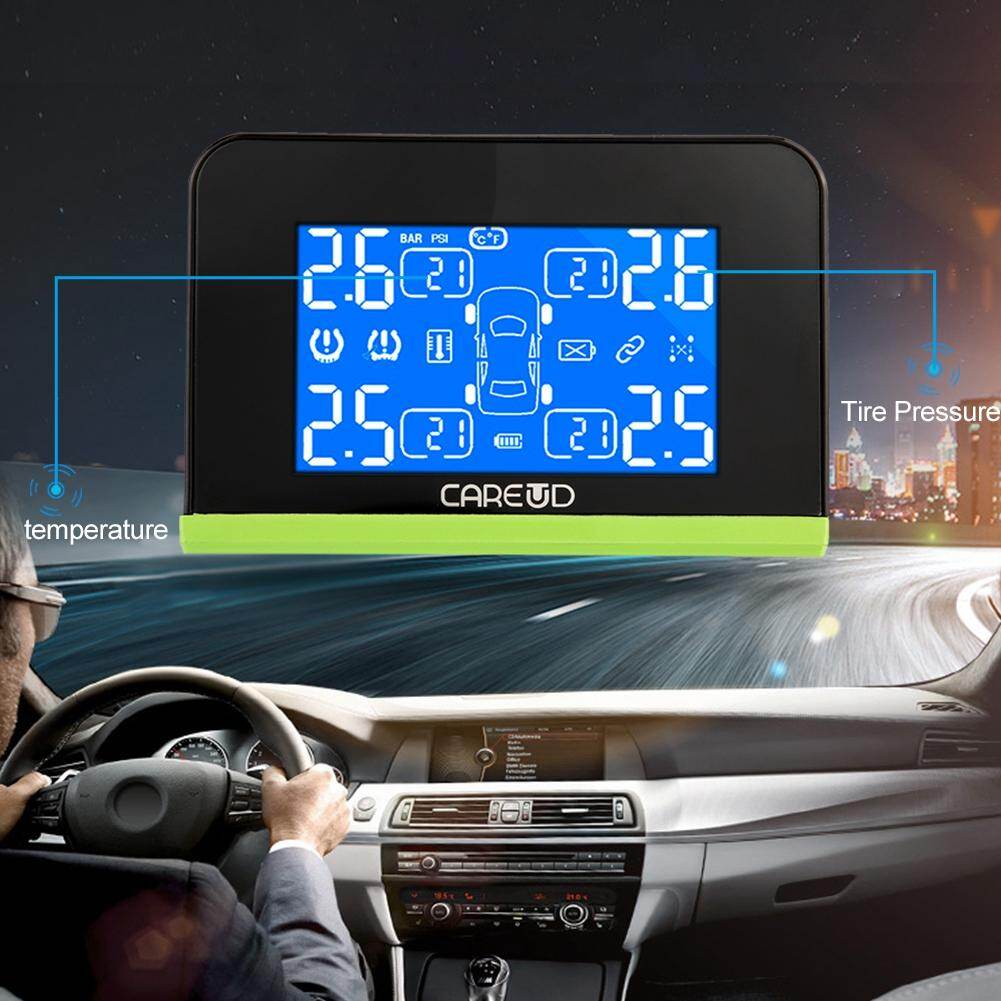 ไร้สายพลังงานแสงอาทิตย์ TPMS การตรวจสอบแรงดันยางรถยนต์ 4 เซ็นเซอร์ภายใน ไร้สายพลังงานแสงอาทิตย์ TPMS การตรวจสอบแรงดันยางรถยนต์ 4 เซ็นเซอร์ภายใน