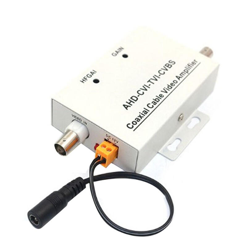 PCS HD Coaxial Cable Video Signal Amplifier BNC Extender CCTV