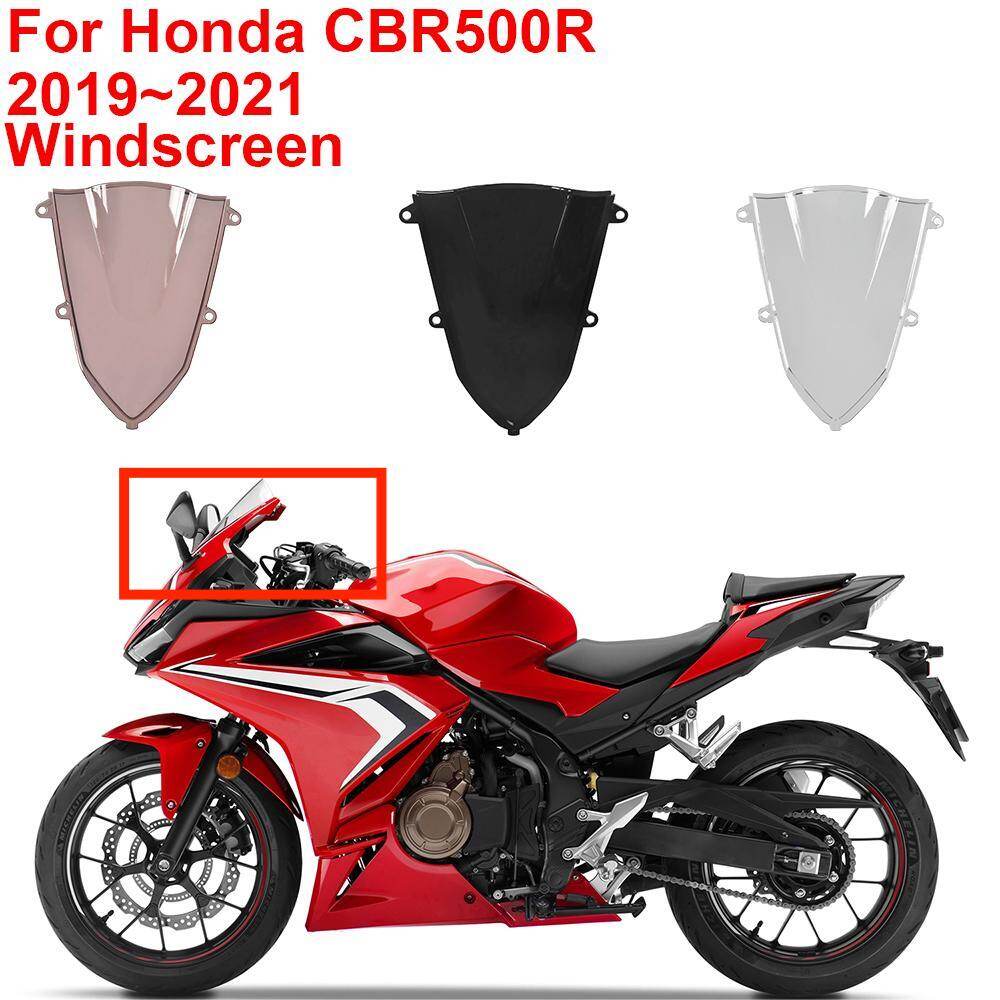Amark tấm chắn gió phía trước tấm chắn gió luồng gió cho honda cbr500r cbr 500 r 500r 2019 2020 2021 2022 kính chắn gió
