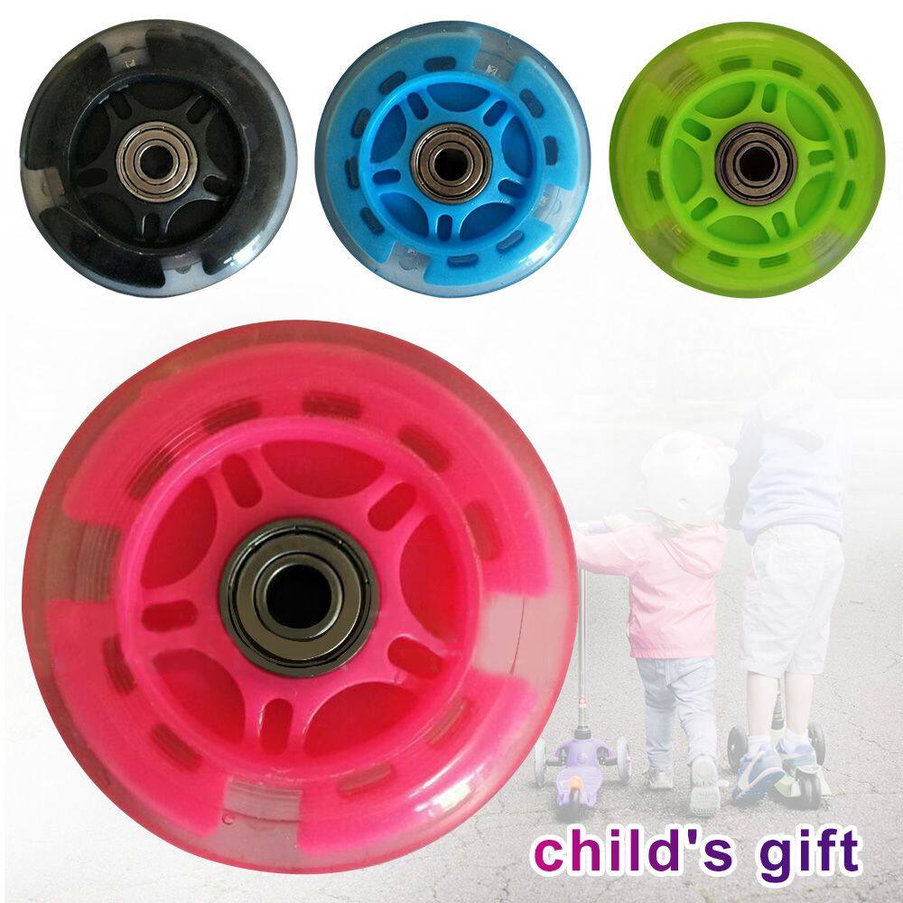 Le6y bền 4 màu sắc kid quà tặng skate bánh xe scooter bánh xe led scooter bánh xe scooter vòng bi