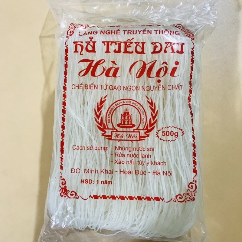 Mì gạo sạch dai ngon nhà làm gói 500g