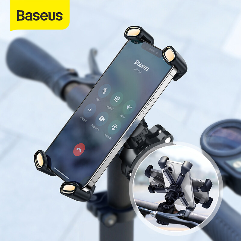 Baseus Bicycle Phone Mount Aluminum Bike Phone Holder For Mountain Bike