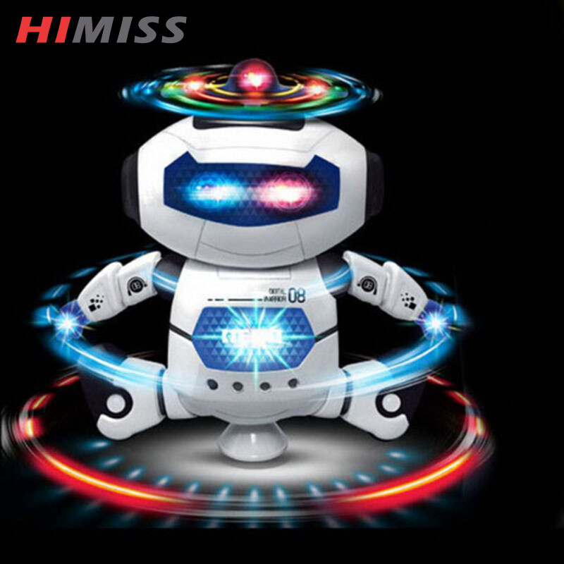 HIMISS Robot Phi Hành Gia Nhảy Múa Xoay Không Gian Điều Khiển Từ Xa 360 Đồ