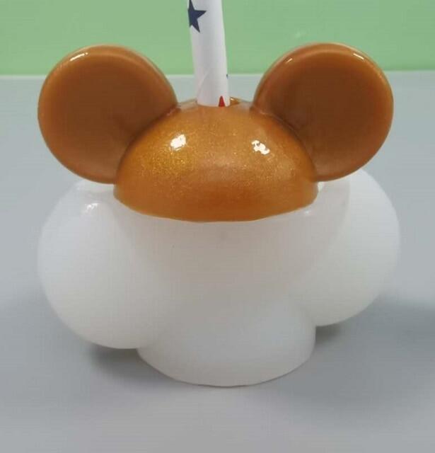 Electroni Shop Khuôn Silicon Ống Hút Khuôn Epoxy Khuôn Làm Bánh Kẹo Mềm Dụng Cụ Trang Trí Bánh Khuôn Gumpaste Sô Cô La Dụng Cụ Làm Kẹo Mềm