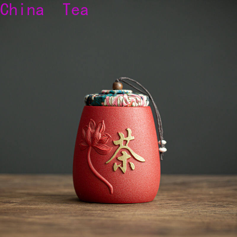Trung quốc trà lon, lon trà, lon trà gốm sứ nhỏ màu đen