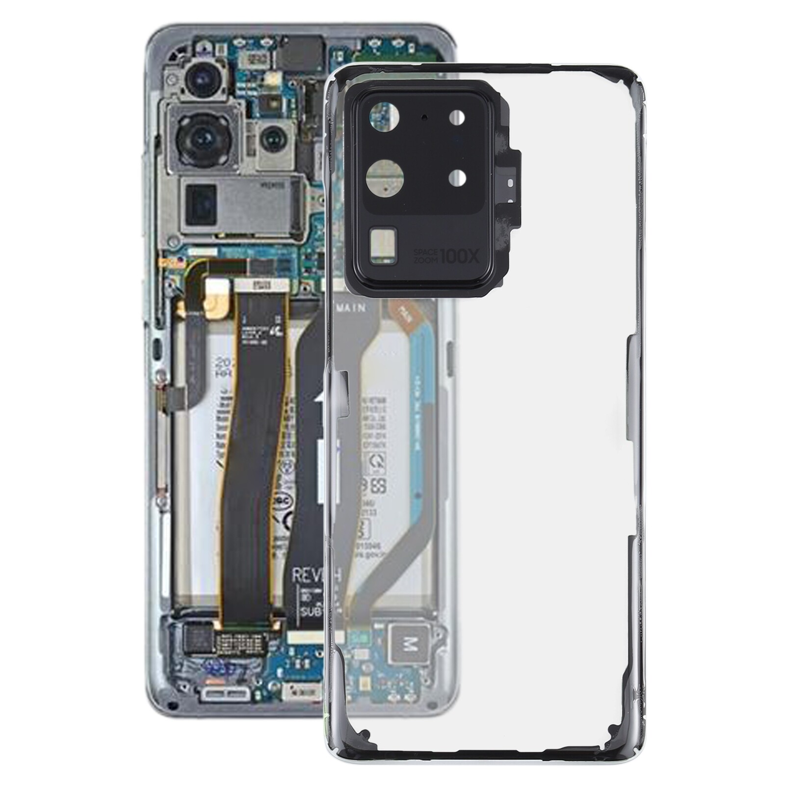 Ốp lưng kính trong suốt cho samsung galaxy s20 ultra sm-g988 sm-g988u sm-g988u1 sm-g9880 sm-g988b/ds sm-g988n sm-g988b sm-g988w