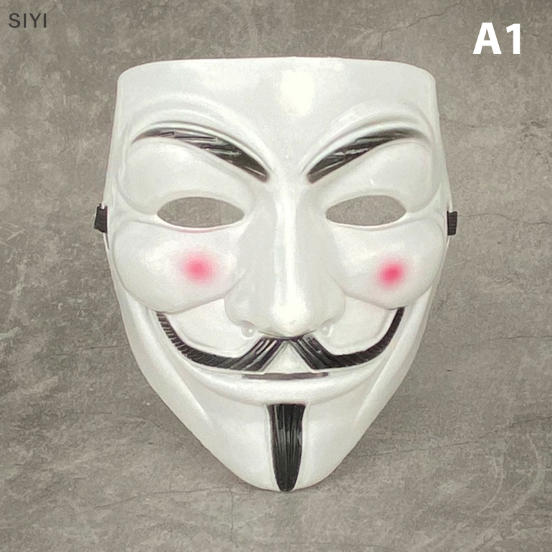 SIYI Gift Vendetta Hacker Mask Anonymous Christmas Party Gift For Adult