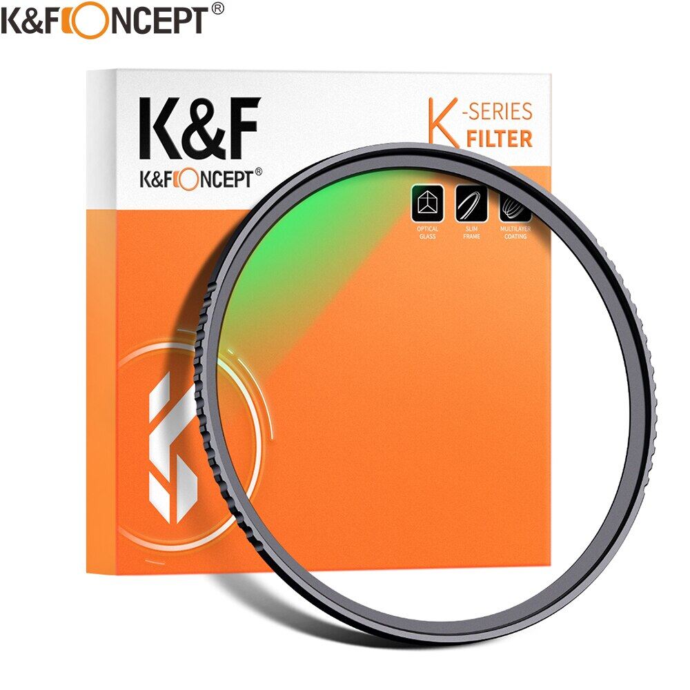 K & f concept ống kính lọc tia tử ngoại mc siêu mỏng quang học với bảo vệ đa lớp tráng phủ 37mm 39mm 49mm 52mm 58mm 62mm 67mm 77mm 82mm 86mm