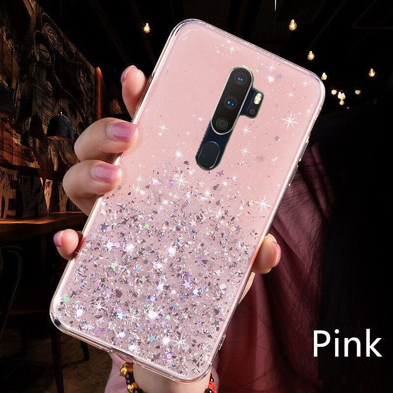 Ốp Lưng Điện Thoại Bling Long Lanh Cho OPPO A9 2020 Vỏ Trong Suốt Mềm TPU Bảo Vệ Cho OPPO A5 2020