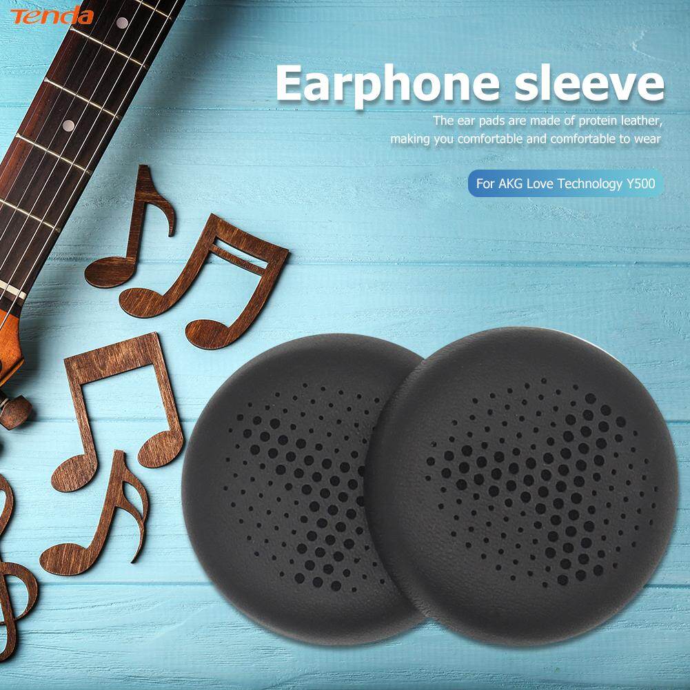 1 Pair Mềm Protein Da Miếng Đệm Tai Thay Thế Miếng Đệm Cho AKG Y500 Miếng Đệm Tai Nghe 60x60x20mm