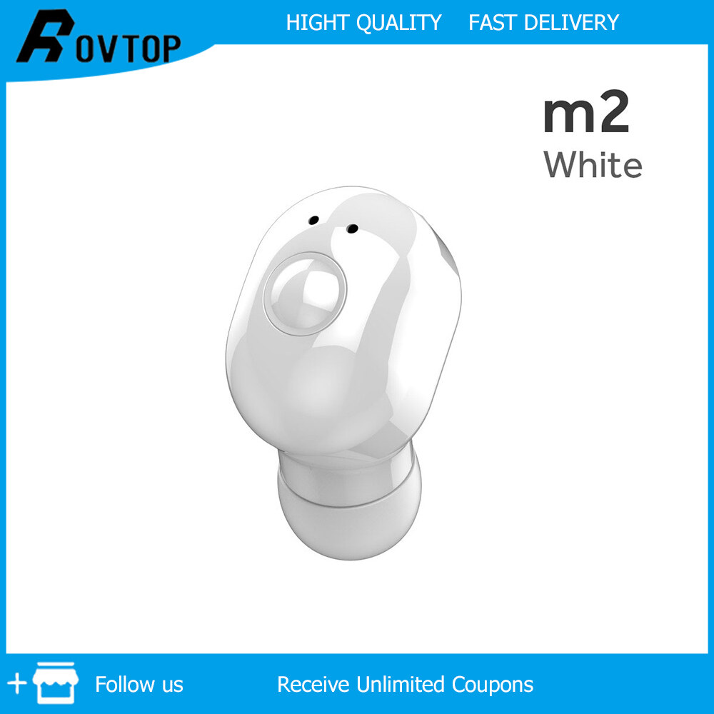 Tai nghe không dây rovtop tai nghe bluetooth tai nghe âm thanh nổi trong tai tai nghe thể thao có đế sạc nam châm micro