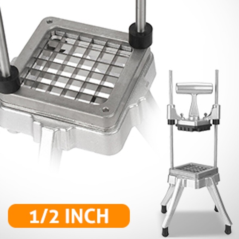 Dụng cụ cắt khoai tây chiên kiểu pháp bằng thép không gỉ dao cắt khoai tây rau củ nhà bếp dao cắt khoai tây chiên kiểu pháp lưỡi cắt khoai tây chiên 1/4in ,3/8in,1/2in