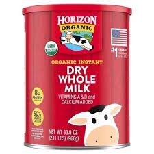 Sữa Tươi Dạng Bột Horizon Organic 870g Mỹ