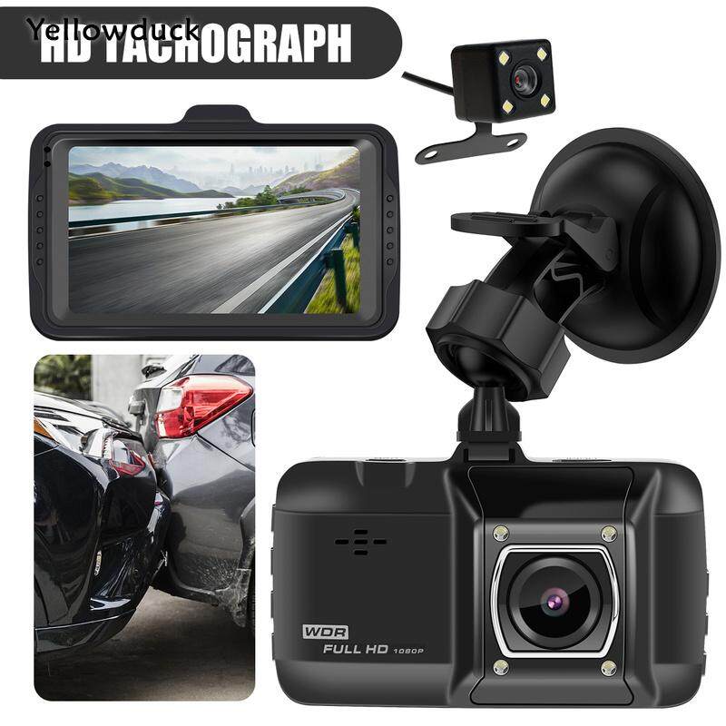 Yellowduck Dash Cam thông minh xe Camera hành trình 1080P HD xe máy ghi
