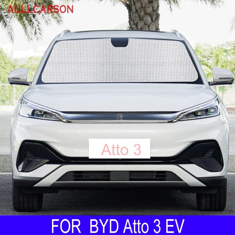 Cho BYD Atto 3 EV 2022 2023 che nắng bảo vệ khỏi tia UV Rèm tấm chắn nắng kính chắn gió phía trước bảo vệ xe essories
