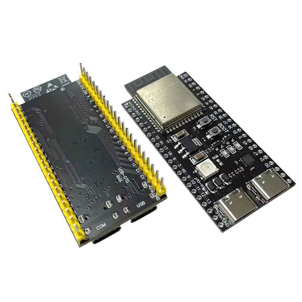 FocusAi Esp32 ESP32-S3 Wifi Bluetooth Internet của sự vật Dual Type-C bảng mạch phát triển bảng mạch nhân ESP32-S3-DevKit C n8r2