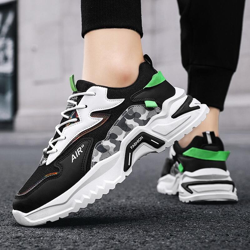 Damyuan Men's Casual Shoes Male Walking Sport Shoes Outdoor Sneakers Male Sneakers Soft Sole Walking Shoes Vulcanized Shoes