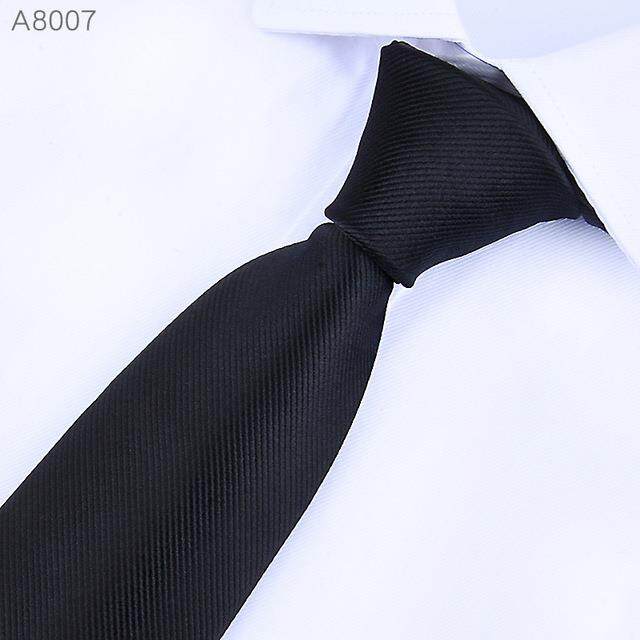 【Ties]cà Vạt Nam Cà Vạt 8Cm Cổ Điển Cho Nam 39; Cà Vạt Đỏ Đám Cưới Trang Trọng Công Sở Cà Vạt Cổ Kẻ Sọc Màu Đen Phụ Kiện Váy Áo Sơ Mi Quà Tặng Ties