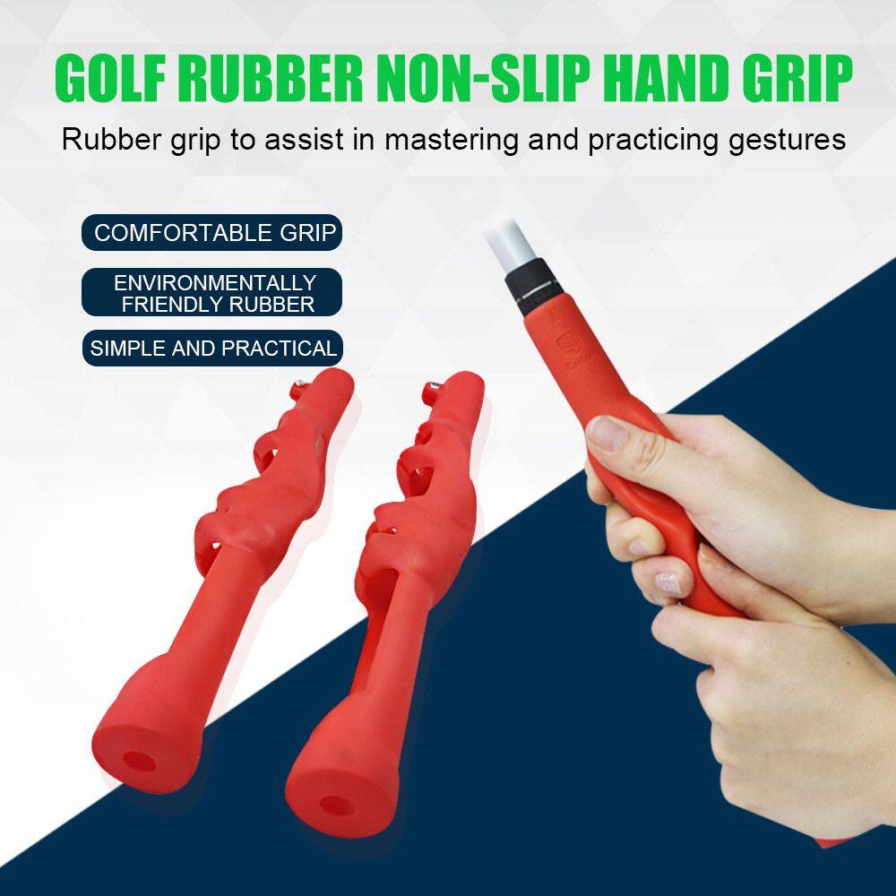 YH4F Cao su Thể thao Khắc phục Tư Thế Ngoài trời Thực hành Xử Lý Đào tạo Grip Trợ giảng dạy Huấn Luyện Viên Golf Swing