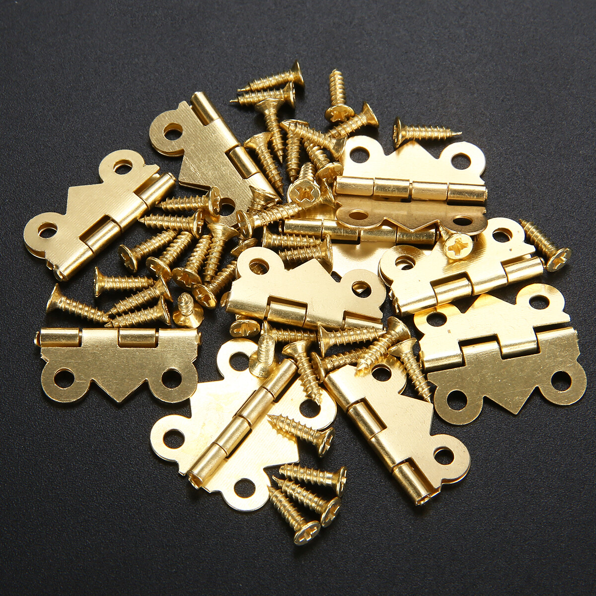 PEXELS 10 Cái Bản Lề Tủ Sắt Hình Bướm Nhỏ Cửa Hộp Đồ Trang Sức, Dụng Cụ Tự Làm + Ốc Vít