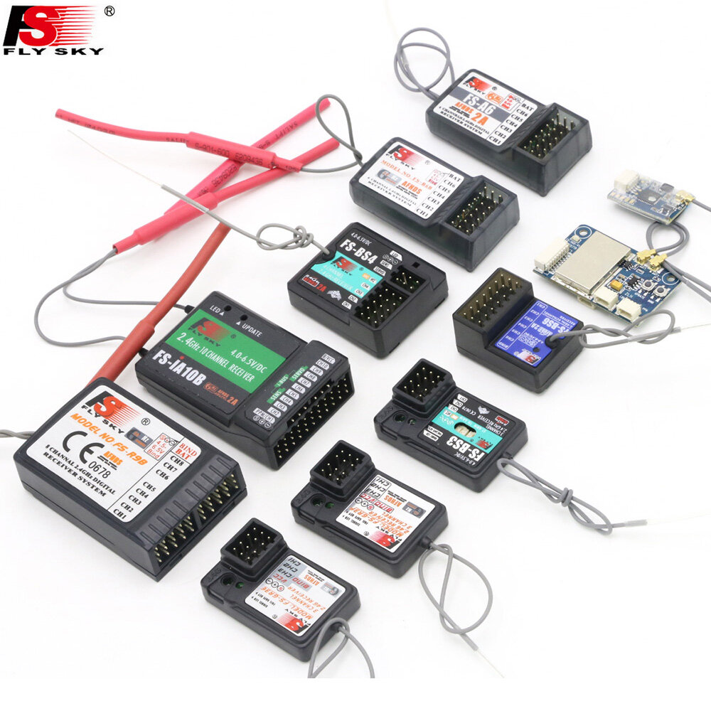 Flysky fs-gr3e fs-a3 fs-a6 fs-r6b fs-x6b fs-ia6 fs-ia6b fs-bs6 fs-a8s fs-r9b fs-ia10 fs-ia10b bộ thu điều khiển từ xa cho máy phát flysky