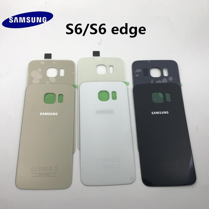 Ốp lưng kính cho samsung galaxy s6 g920f, ốp lưng vỏ sau cho samsung s6 edge g925