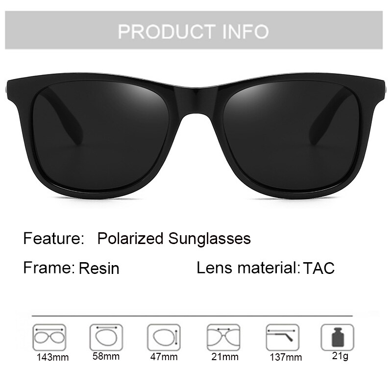 Cool Polarized Sunglasses Women Men Classic Mirror Sun glasses Coating