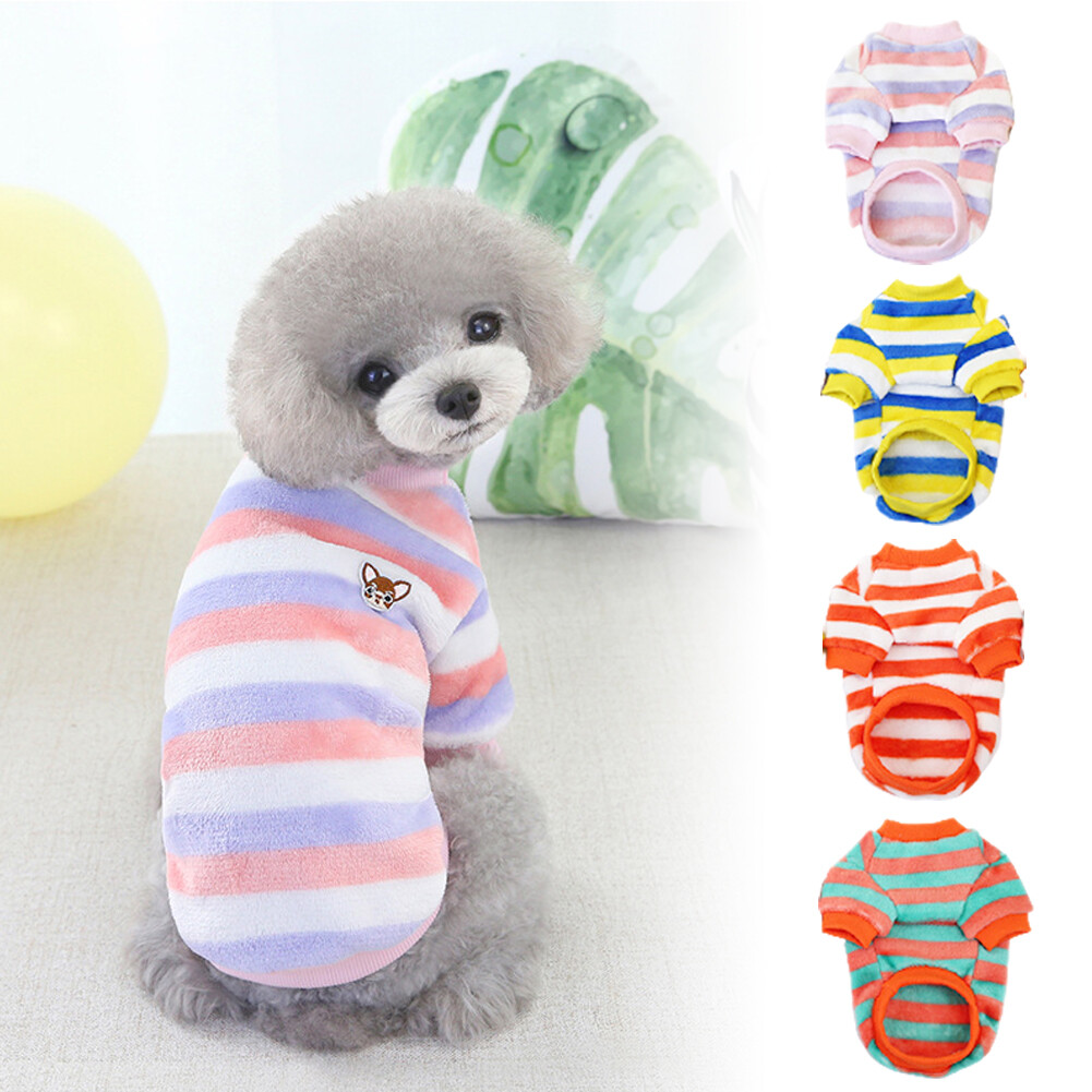 Dễ thương Con chó nhỏ Áo khoác Áo khoác Mùa đông Ấm áp cho Vật nuôi Quần áo Áo khoác Con chó con Mèo Áo chui đầu Chó Vật nuôi Quần áo