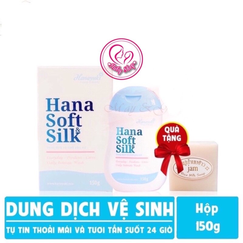 Dung dịch vệ sinh phụ nữ Hana Soft Silk