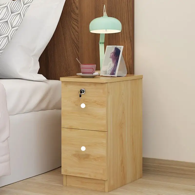 Spotå Contemporary And Contracted Bedside Table Lock Drawer Ark Lockers Bedroom Bed Ark Simple Little Mini Short Ark Cabinet Lazada Singapore
